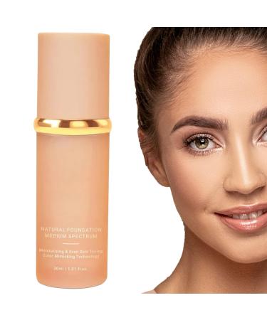 The complexion suitable for the skin 30 ml moisturizing concealer water resistant color changing concealer for women girls daily use travel party sports
