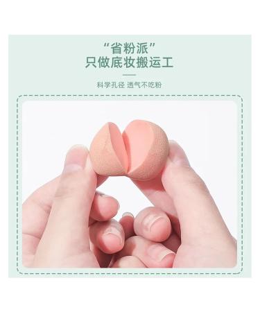 Mini Makeup Egg - Portable Concealer Sponge Puff Set | Small Makeup Sponge & Powder Puff (Random Color 2 Pack) - Perfect for Travel & Touch-ups - Buy Online on GoSupps.com