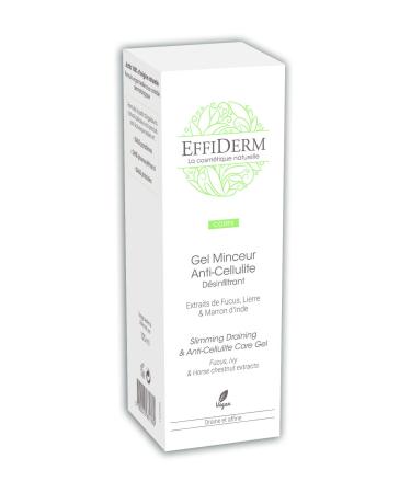 EFFIDERM - Anti Cellulite Gel - Slimming Desinfiltrating Gel - Special Hips, Buttocks and Thighs - 125ml