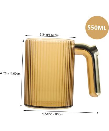 STOBAZA Unbreakable Travel Toothbrush Cup Set - 2pcs Kids Bathroom Mouthwash Holder & Makeup Brush Glasses - Buy Online on GoSupps.com