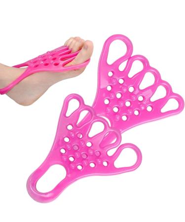 Smashing toe separator-bale corrector with high elasticity and bump massage points 1 pair of toe spacers to correct bale therapeutic relief of claws hammer toe