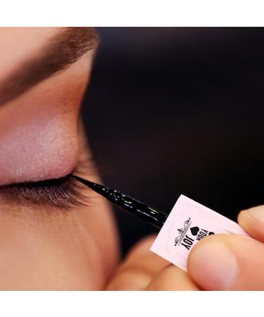 Liquid Eyebrow Pencil Black Double Headed Quick Drying Mascara Double-ended mascara eyeliner Easy Liquid No-Skip Eyeliner Fine Brush Eyeliner for Prom Travel Daily Life - Buy Online on GoSupps.com