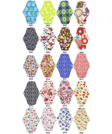 Artibetter Reusable Organic Bamboo Cloth Period Pads for Heavy Flow Protection - Washable & Leakproof (M11) - Buy Online on GoSupps.com
