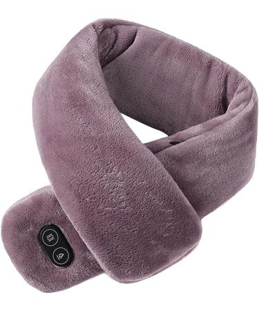 Ekakashop USB Heating Pillows & Scarves - Massage Neck Warmer 3 Speed Levels Soft & Warm for Winter - Unisex Light Brown - Buy Online on GoSupps.com