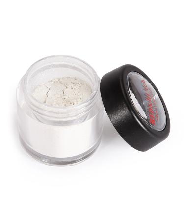 Red&Black Shimmer Eyeshadow Powder Glitter Shine Pearl Dust Powder for Face and Body 3g (White)