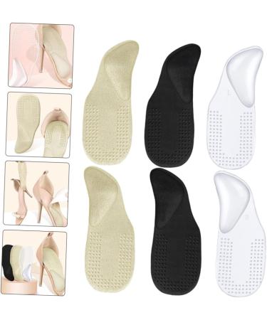 FOMIYES 6 Pairs High Heel Insoles - Supportive Orthotic Gel Inserts for Women s Shoes - Reusable Foot Support Pads - Buy Online on GoSupps.com