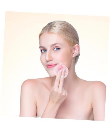 FRCOLOR 12 Pcs Powder Puffs - Round Makeup Sponge Set for Foundation Face Cleaning and Makeup Removal | Ideal for Cosmetic Application | 4x4cm Size - Buy Online on GoSupps.com