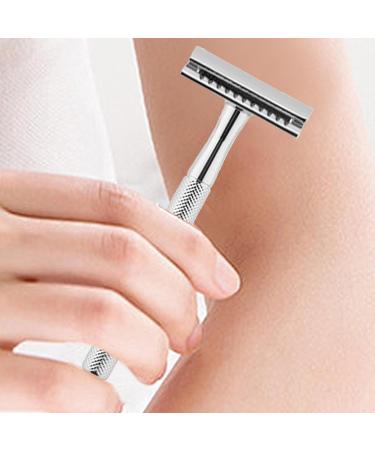 Skin Shaver shaver for sensitive skin professional travel shaver for face legs armpits silver - Buy Online on GoSupps.com