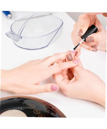 Housoutil Hand Soaking Bowl Nail Spa Bowl Hair Dryer Comb Attachment Doll Cake Pan Manicure Hand Bowl Manicure Bowls for Hands Manicure Supplies Nail Polish Acrylic Miss Care White - Buy Online on GoSupps.com