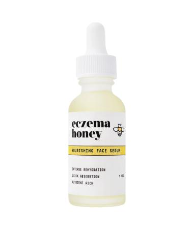 ECZEMA HONEY Nourishing Face Serum - Daily Hydrating Serum - Face Oil for Eczema Dry & Sensitive Skin (1 Oz)