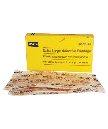 Honeywell Adhesive Bandage Extra Large Plastic 6 per unit 020915-H5