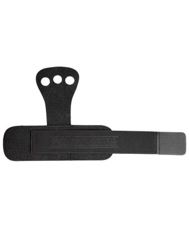 Wrist Support BraceAthletic Wrist BraceFitness Hand Grips Sheath 3 Holes WristbandWristband Protection Professional AntiFriction Gymnastics Hand Wraps Black