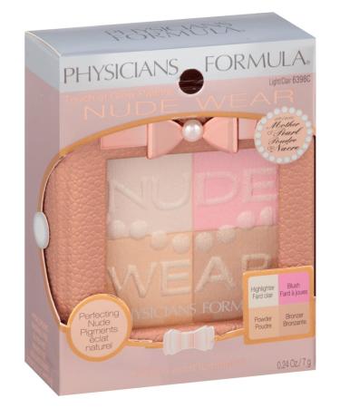 Physicians Formula Nude Wear Custom Glow Palette Light 0.24 oz - Natural Radiance Makeup - Buy Online on GoSupps.com