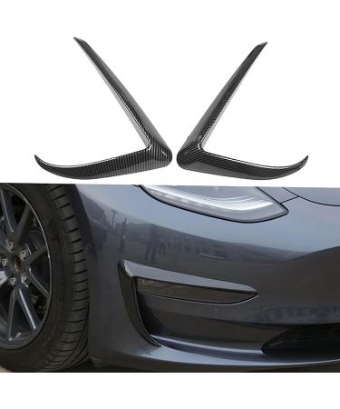  Acouto Acouto 2 Pieces Front Fog Light Eyebrow Eyelid Cover Trim Black Suitable for Model 3 and Your Fog Light 3 Fit Surface Car Large Model for EyebrowFront - Buy Online on GoSupps.com