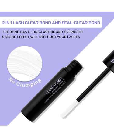 Wendy Lashes Eyelash Glue - Clear Bond & Seal for DIY Extensions | 10ml Cluster Lash Glue - Buy Online on GoSupps.com