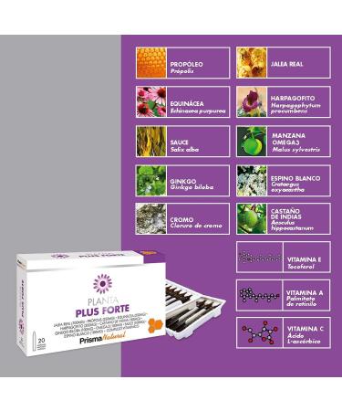  Prisma Natural PLANTAPLUS FORTE 20 AMP 10ml PRISMA - Buy Online on GoSupps.com