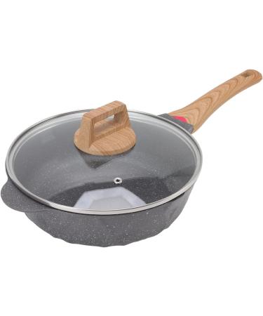 Verdant Touch Kitchen Cookware Frying Pan Stick Proof Dishwasher Safe Scalding Proof Handle Aluminum Alloy Skillet Pan for Induction Cooker Gas Stove 24cm / 9.4in - Buy Online on GoSupps.com