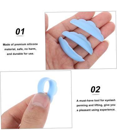 Didiseaon 75 Pairs Eyelash Lifting Pads - Premium Lash Perm Tools & Makeup Gadgets for Perfect Lash Lifts - Buy Online on GoSupps.com