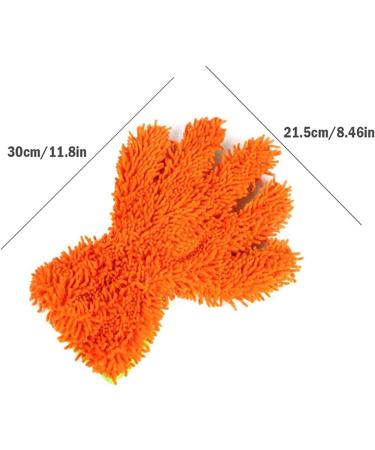 Dishwashing Gloves Micro Fiber Noodle Mesh Car Washing and Cleaning Gloves Washing Bowls Gloves Tools (Color : Purple) - Buy Online on GoSupps.com