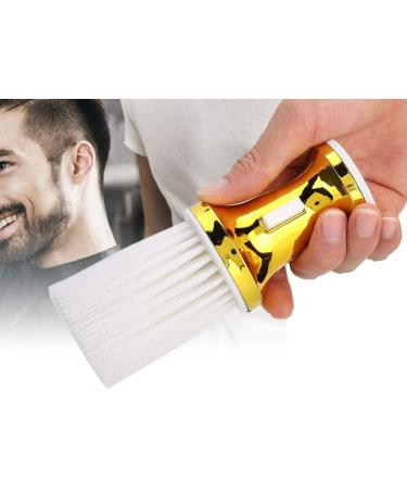 Portable Hairdresser's Dust Brush: Professional Hair and Neck Sweeping Tool for Salon and Home Use (Gold) - Buy Online on GoSupps.com