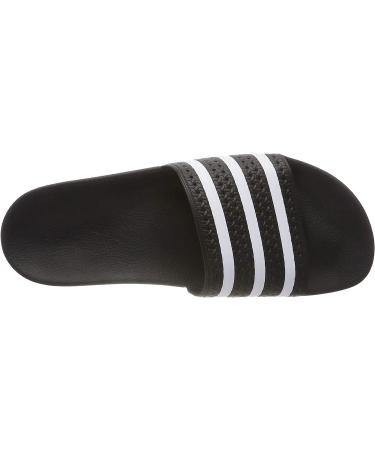 adidas Originals Men's Adilette Slide Sandal 10 - Black/White - Stylish Comfort - Buy Online on GoSupps.com