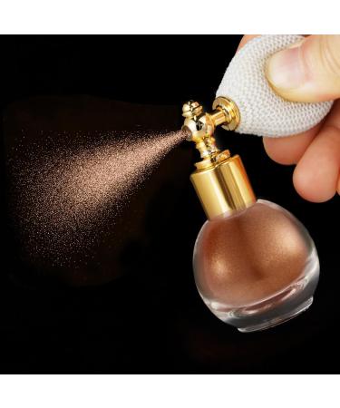 AOOWU Shimmering Glitter Powder Spray - Sparkling Body & Hair Highlighter Loose Powder for Women - Brown - Buy Online on GoSupps.com