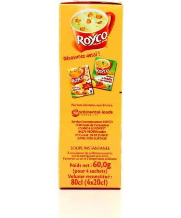  G n rique Royco Minut'Soup - Royco Minut'Soup Asparagus Cream and Croutons 60g - 60g - Pack of 4 - Sold as a Lot - Buy Online on GoSupps.com