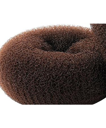 ClothoBeauty Extra Large Hair Bun Donut Maker (4.3 in.) for Thick & Long Hair - Brown - Buy Online on GoSupps.com