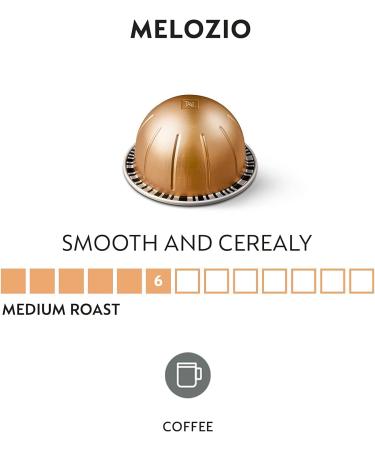 Nespresso Vertuo Coffee Capsules - Stormio Fortado Melozio - 3 Boxes (30 Pods) Bundled with Border Biscuits & Giftable Tote Bag - Buy Online on GoSupps.com