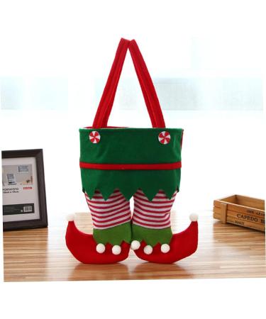 RORPOIR Christmas Candy Bag Santa Claus Goodie Bags Candy Bag for Christmas Bag for Red Handbag Red Medium - Buy Online on GoSupps.com