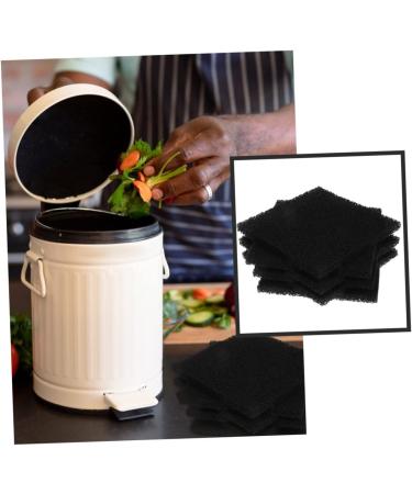 Hapinary 6-Piece Carbon Filter for Trash Cans | Odor Remover Inserts for Household & Compost Bins - Buy Online on GoSupps.com
