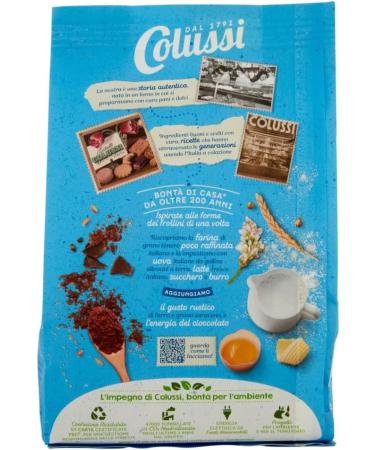  Italian Gourmet E.R. Colussi Biscotti Cocoa & Antique Cereal Biscuits + Gourmet Italian Polpa 400 g Set of 3 - Buy Online on GoSupps.com