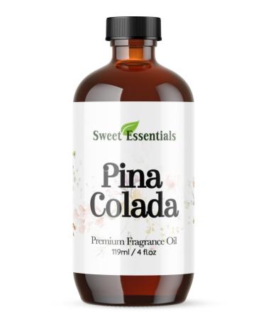 Pina Colada 4oz Premium Fragrance Oil Aromatherapy Diffuser Crafts Soap Home Scents Bath & Body DIY Parfum and Much More. Versatile and Long-Lasting