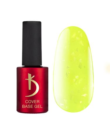 K Professional Base Coat - Base Gel Cover - Yellow Neon Flakes Camouflage -7ml - Unterlack - UV Nailack - Gel N gel - Gelbe Floken Tarnmar Glitzern Confetti - Uv Led Yellow Neon - Silver Flkes - Buy Online on GoSupps.com