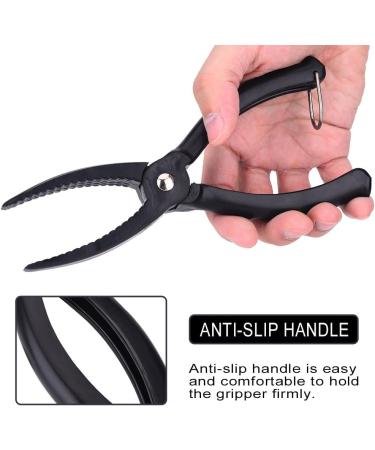 Soluptanisu Fish Gripper - Lightweight Plastic & Stainless Steel Fishing Claw | Durable Fishing Lip Holder Lock Clamp - Ideal for International Shipping - Buy Online on GoSupps.com