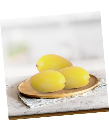 ABOOFAN 9 Pcs Fruit Photography Props Models Fruit Toys Fruit Model Decor for Kitchen Creative Toys Creative Playthings Simulated Fruit Mango Decorations - Buy Online on GoSupps.com