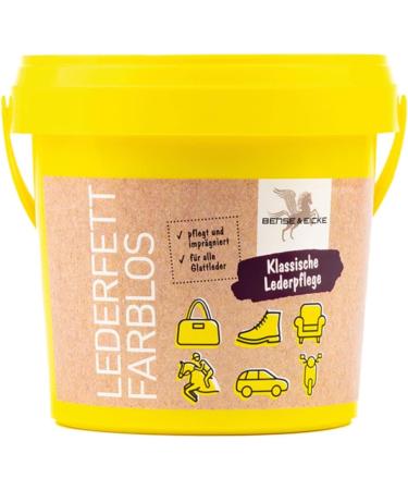 Buy B & E Colorless Leather Grease 500ml | Ideal for Shoes Handbags & Saddles | International Shipping - Buy Online on GoSupps.com