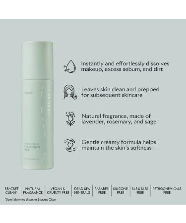 SEACRET Cleansing Milk for Face - Mineral-Enriched Facial Cleanser from the Dead Sea 6.8 FL.OZ | International Shipping Available - Buy Online on GoSupps.com