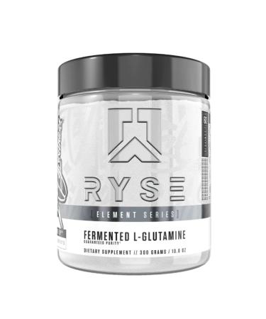 RYSE Element Series Fermented L-Glutamine Amino-Acid | Muscular & Cellular Recovery & Hydration | Gut, Intestinal, & Immune Health | 60 Servings