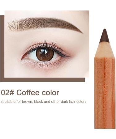 Eyebrow Definer Pencil - Makeup Pencil for Eyebrow | Retractable Pencil Eye Brown Makeup Brow Stylist Definer for Women Jpsdows Coffee Color - Buy Online on GoSupps.com