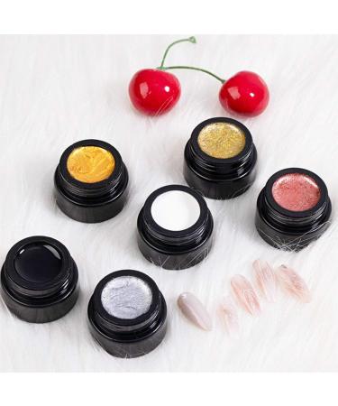 XOINLLA 6 Colors Spider Gel - Soak Off UV LED Nail Art Gel for DIY Manicure & Drawing | Elastic Nail Gel Polish - Buy Online on GoSupps.com