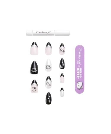 Cr me Shop x Hello Kitty Sweet Starlight Press-On Nails | Instant Reusable Manicure Kit for Glamour | 28 Pieces | International Shipping - Buy Online on GoSupps.com