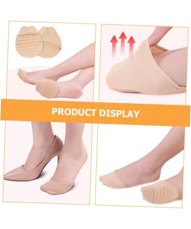 FRCOLOR 8 Pairs Forefoot Socks High Heel Boots for Women High Heel Socks for Women Womens Socks Forefoot Cushions Low Cut Socks High Heel Sandals for Women Summer Cotton Front Pad - Buy Online on GoSupps.com
