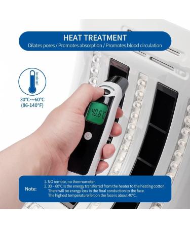 LIARTY 7 Color LED Face Light Therapy Mask PDT Portable Photon Therapy Mask Skin Rejuvenation LED Mask Skin Tightening Facial Mask for Blackhead Spot Redness Wrinkle Anti-Aging 7 Color Led Light Therapy - Buy Online on GoSupps.com