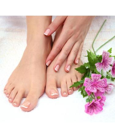 Kyzistn False Toe Nails - 48Pcs Square Short Acrylic Stick on Toes with Jerry Glue - Press on Fake Nails for Women and Girls - Buy Online on GoSupps.com