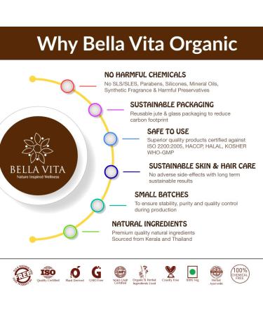 Buy Bella Vita Organic Frizzy Hair Serum | Argan Lavender & Vitamin E | 70 ml | Best for Dry & Coloured Hair - International Shipping Available - Buy Online on GoSupps.com
