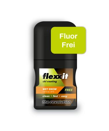 flexxit fluorine-free ski wax alternative - for downhill and cross-country skiing (for normal temperatures)