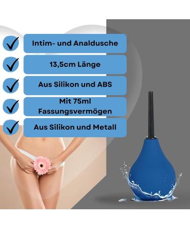 Lovelyness Anal Douche & Intimate Shower - 75ml for Women & Men | International Shipping Available - Buy Online on GoSupps.com