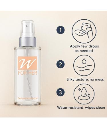 W For Her Feminine Probiotics and Personal Moisturizer -2 Fl. Oz Bundle - Feminine Care and Body-Friendly Formula - Buy Online on GoSupps.com