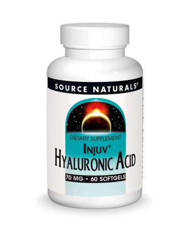 Source Naturals Injuv Hyaluronic Acid 70 mg 60 Softgels